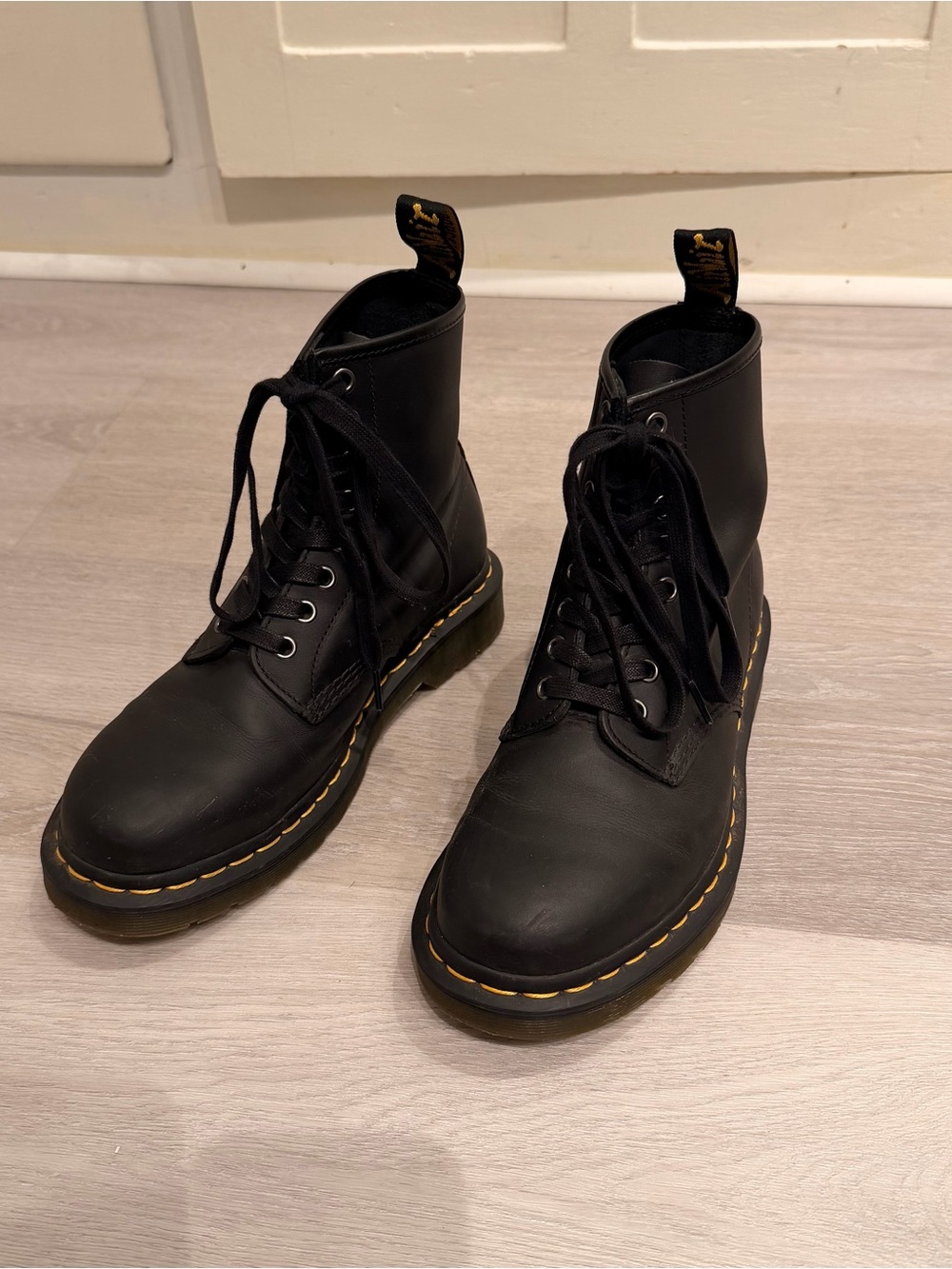 Dr Marten Black 1460 Boots Women 8